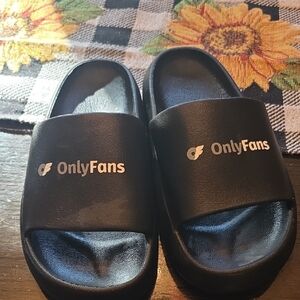 Black Slide Sandals